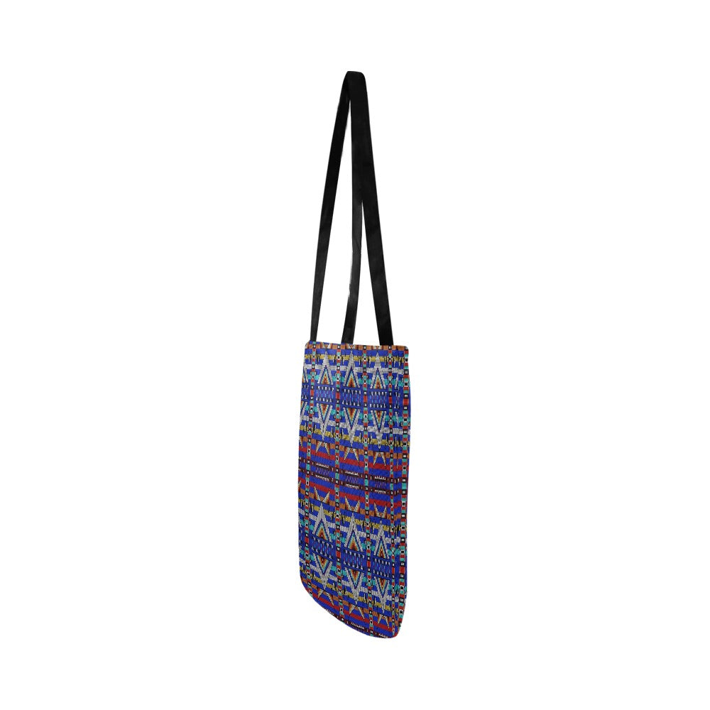 Medicine Blessing Blue Reusable Shopping Bag