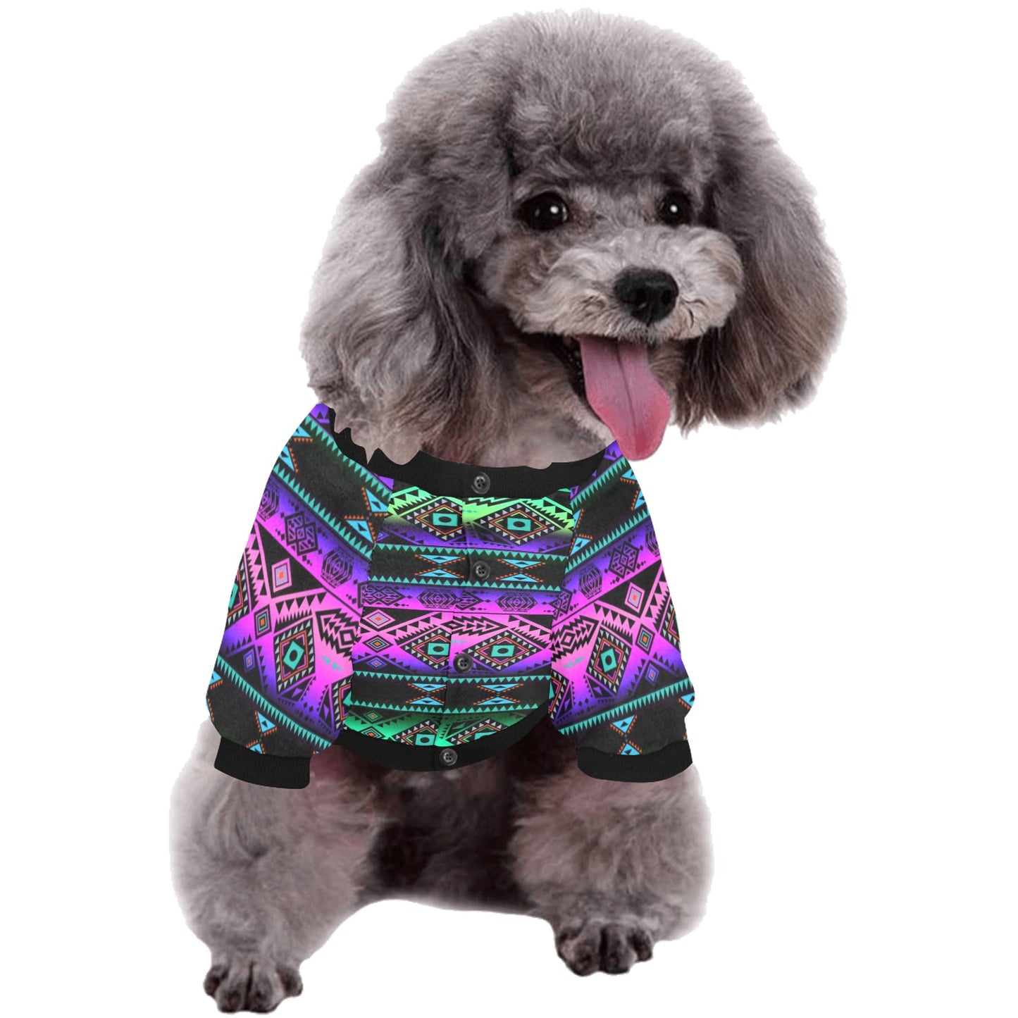 California Coast Sunrise Pet Dog Round Neck Shirt