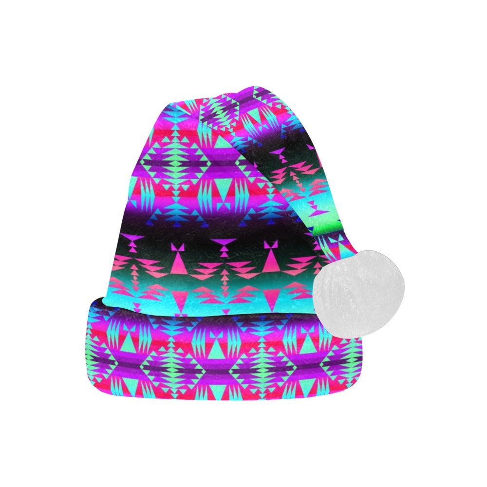 Between the Rocky Mountains Santa Hat