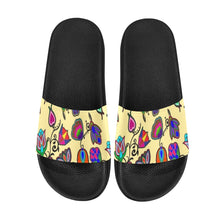 Load image into Gallery viewer, Indigenous Paisley Vanilla Men&#39;s Slide Sandals
