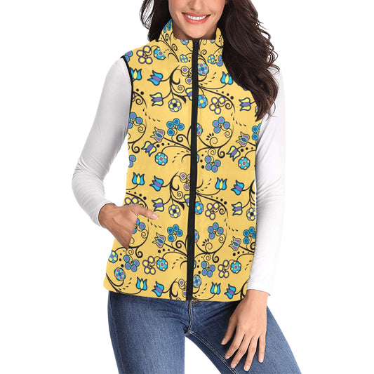 Blue Trio Tuscan Women's Padded Vest Jacket