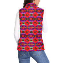 Load image into Gallery viewer, Cree Confederacy Chicken Dance Women&#39;s Padded Vest Jacket
