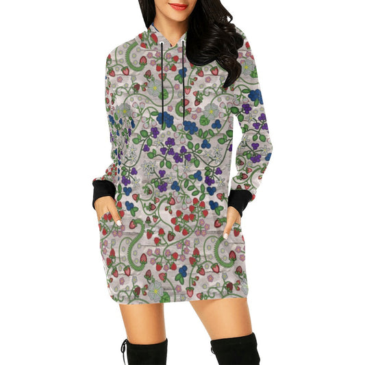 Grandmother Stories Bright Birch Hoodie Dress