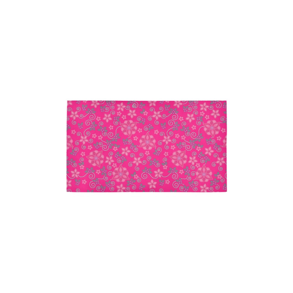 Berry Picking Pink Bath Rug 16''x 28''