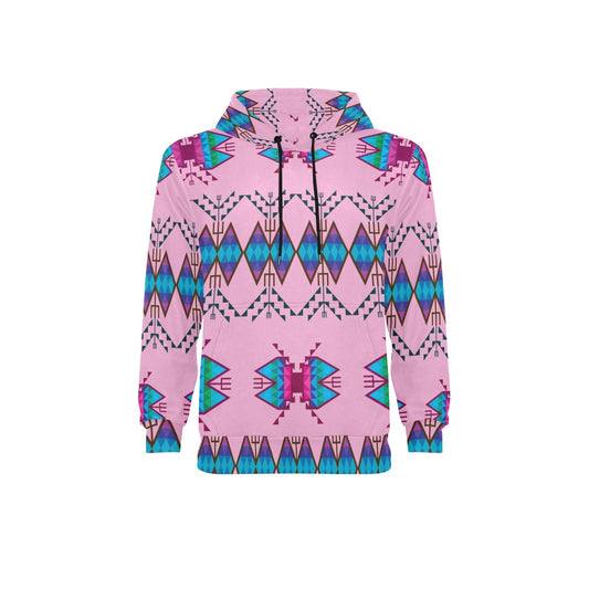 Sacred Trust Carnation Fleece Hoodie
