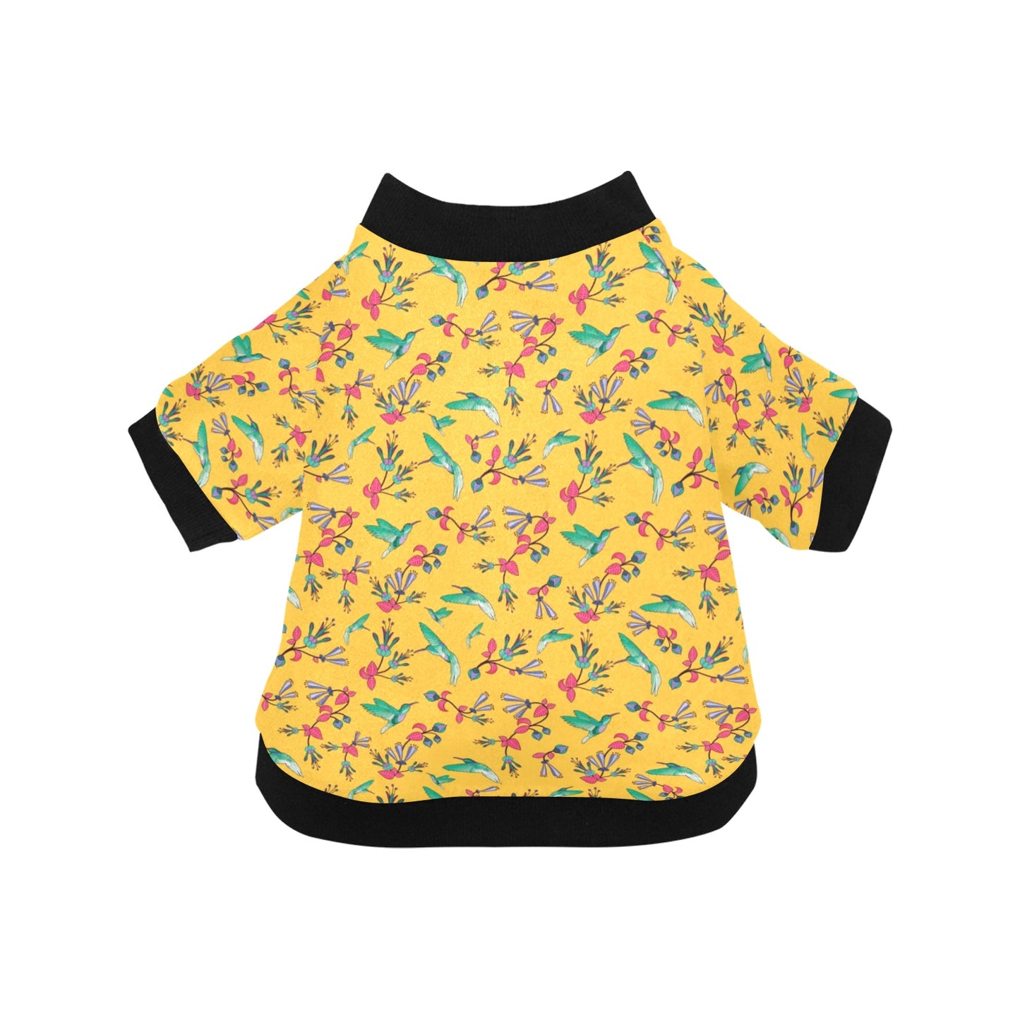 Swift Pastel Yellow Pet Dog Round Neck Shirt