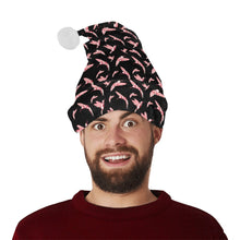 Load image into Gallery viewer, Strawberry Black Santa Hat
