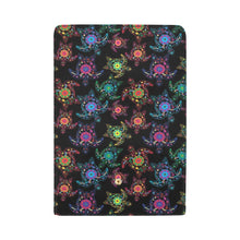 Load image into Gallery viewer, Neon Floral Turtle Women&#39;s Trifold Wallet
