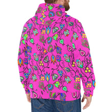 Load image into Gallery viewer, Indigenous Paisley Men&#39;s Long Sleeve Fleece Hoodie
