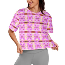 Load image into Gallery viewer, Gathering Earth Lilac Crop Top
