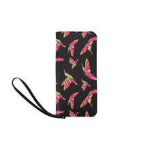 Load image into Gallery viewer, Red Swift Colourful Black Women&#39;s Clutch Purse
