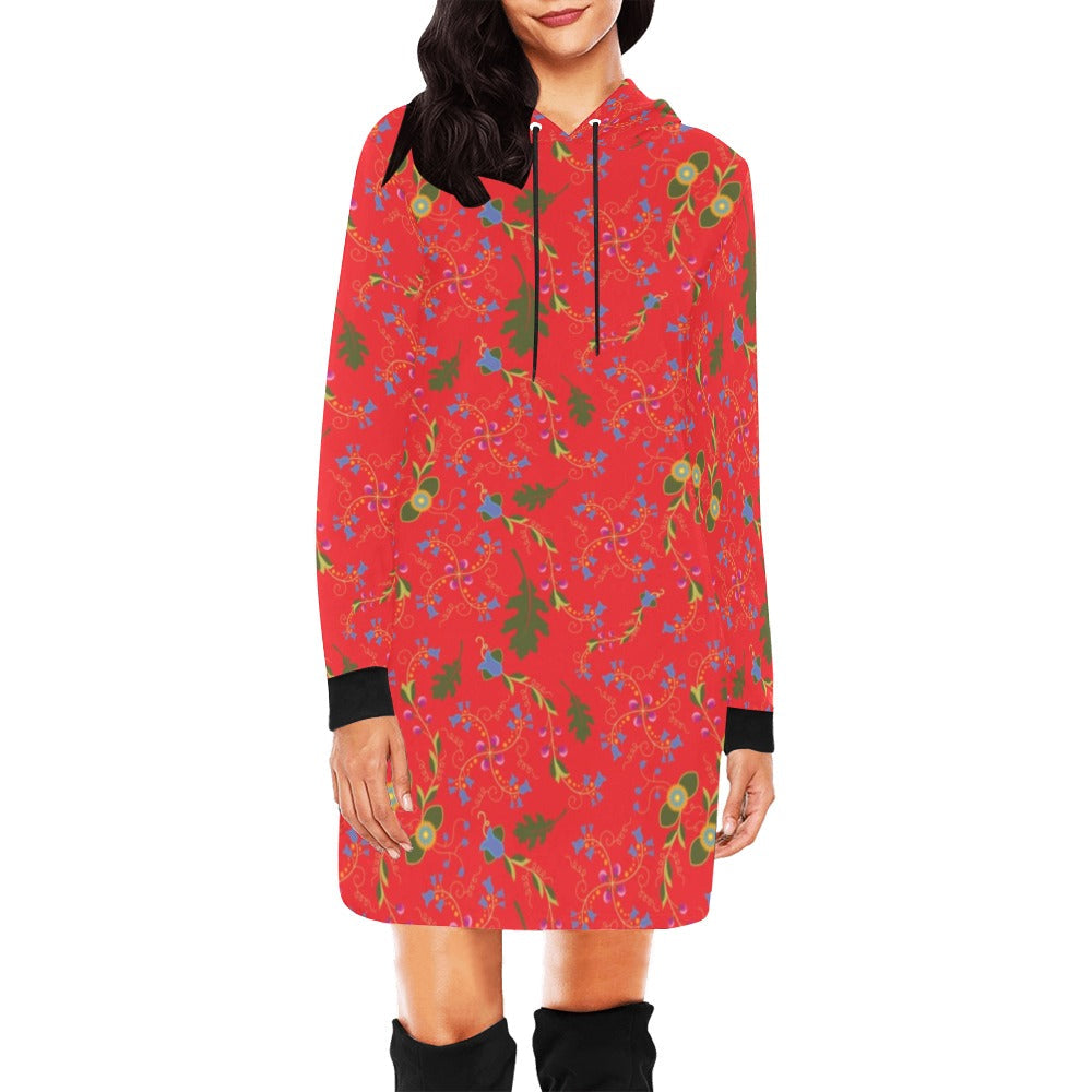 Vine Life Scarlet Hoodie Dress