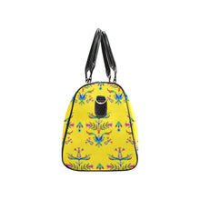 Load image into Gallery viewer, Dakota Damask Yellow Waterproof Travel Bag
