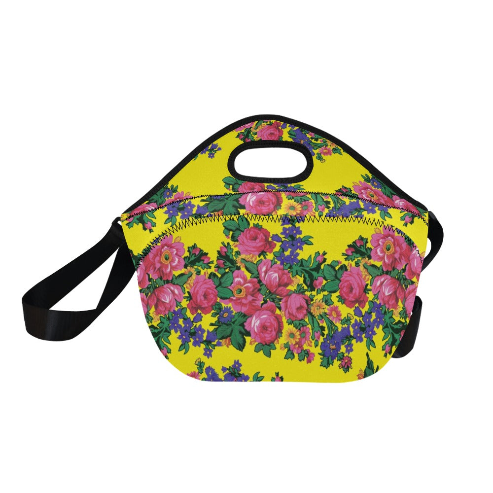 Kokum's Revenge Yellow Neoprene Lunch Bag/Large