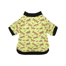 Load image into Gallery viewer, Gathering Lime Pet Dog Round Neck Shirt
