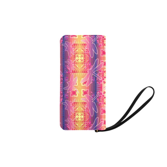 Kaleidoscope Dragonfly Women's Clutch Purse