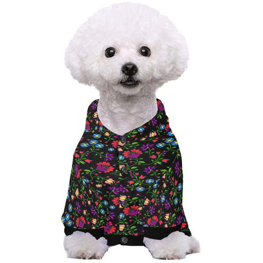 Fleur Indigine Pet Dog Hoodie