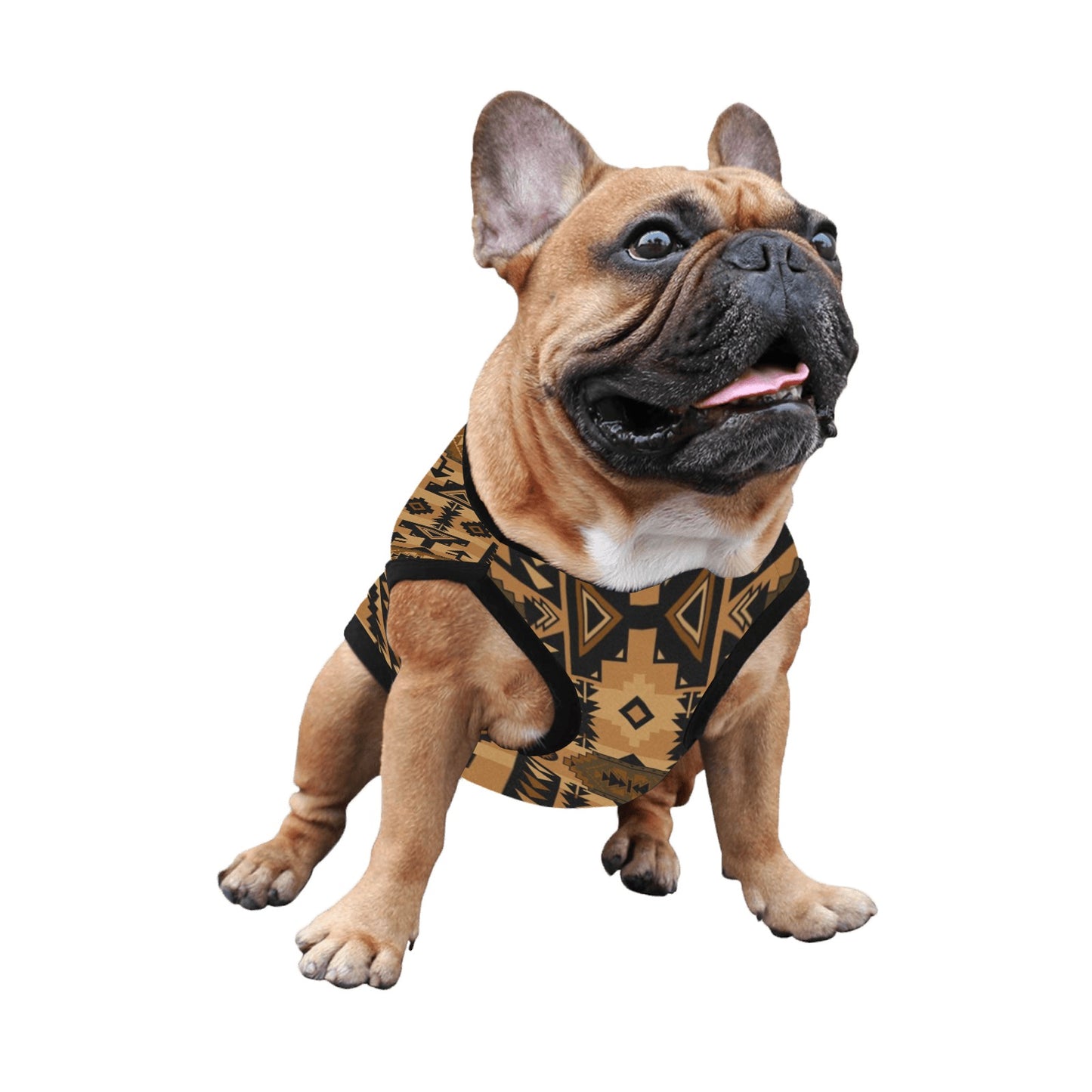 Chiefs Mountain Tan Pet Tank Top