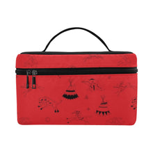 Load image into Gallery viewer, Ledger Dables Red Cosmetic Bag
