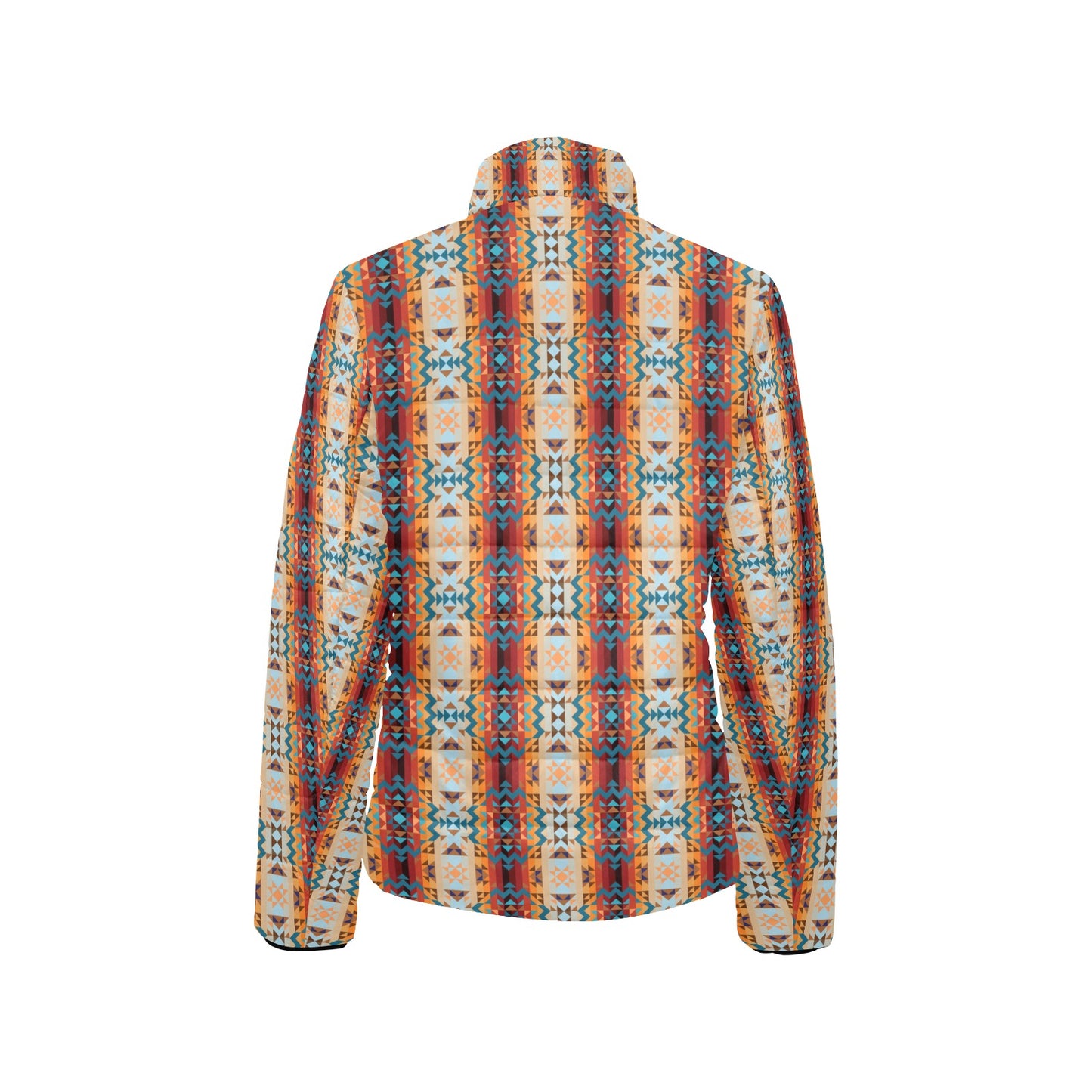 Dark Sandway Women's Stand Collar Padded Jacket