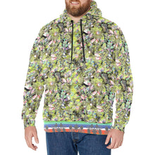 Load image into Gallery viewer, Culture in Nature Green Leaf Men&#39;s Long Sleeve Fleece Hoodie
