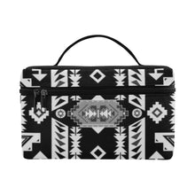 Load image into Gallery viewer, Chiefs Mountain Black and White Cosmetic Bag
