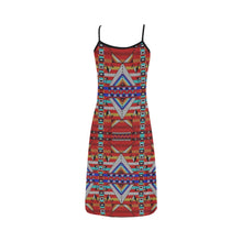 Load image into Gallery viewer, Medicine Blessing Red Alcestis Slip Dress
