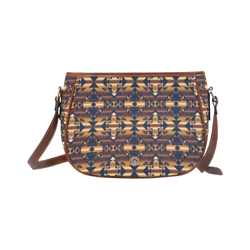 Marron Cloud Saddle Bag