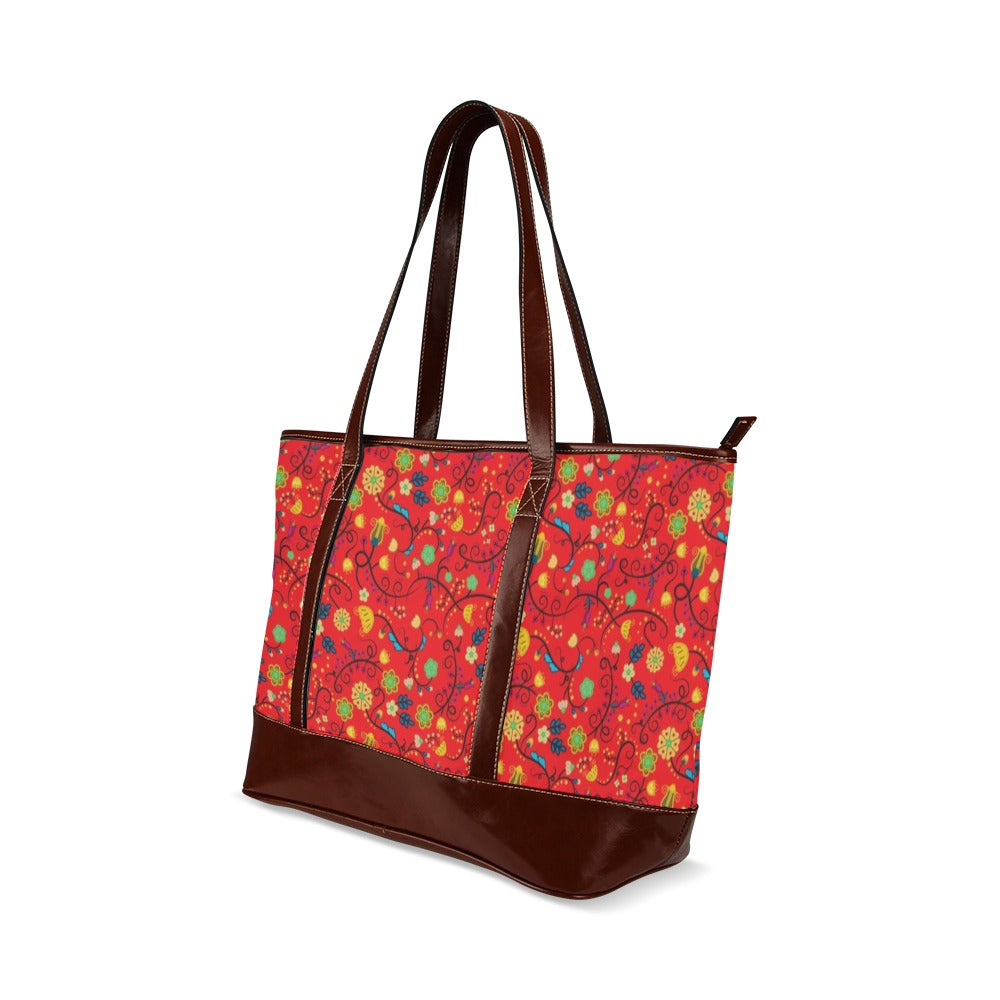 Nipin Blossom Fire Tote Handbag