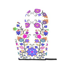 Load image into Gallery viewer, Floral Beadwork Seven Clans White Oven Mitt &amp; Pot Holder
