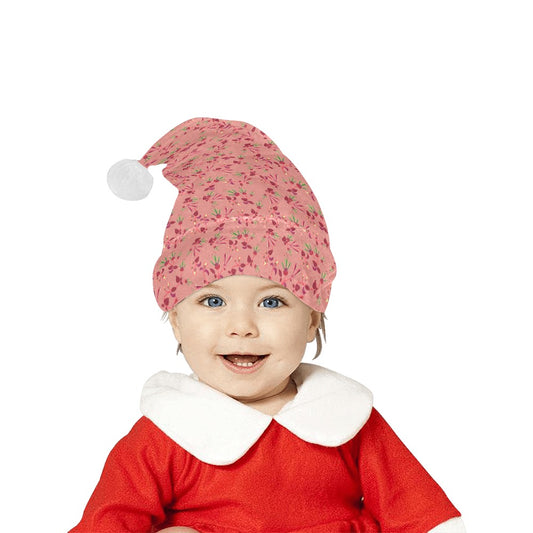 Swift Floral Peach Rouge Remix Santa Hat