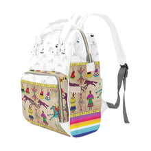 Load image into Gallery viewer, Ledger Village Clay Multi-Function Diaper Backpack/Diaper Bag
