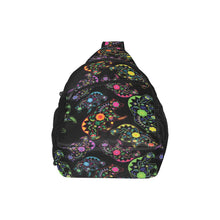 Load image into Gallery viewer, Neon Floral Bears Chest Bag
