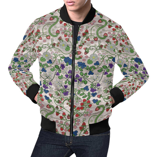 Grandmother Stories Bright Birch Bomber Jacket for Men