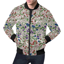 Load image into Gallery viewer, Grandmother Stories Bright Birch Bomber Jacket for Men
