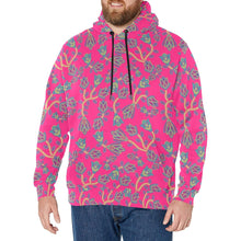 Load image into Gallery viewer, Beaded Lemonade Men&#39;s Long Sleeve Fleece Hoodie
