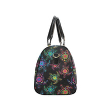 Load image into Gallery viewer, Neon Floral Turtle New Waterproof Travel Bag/Small
