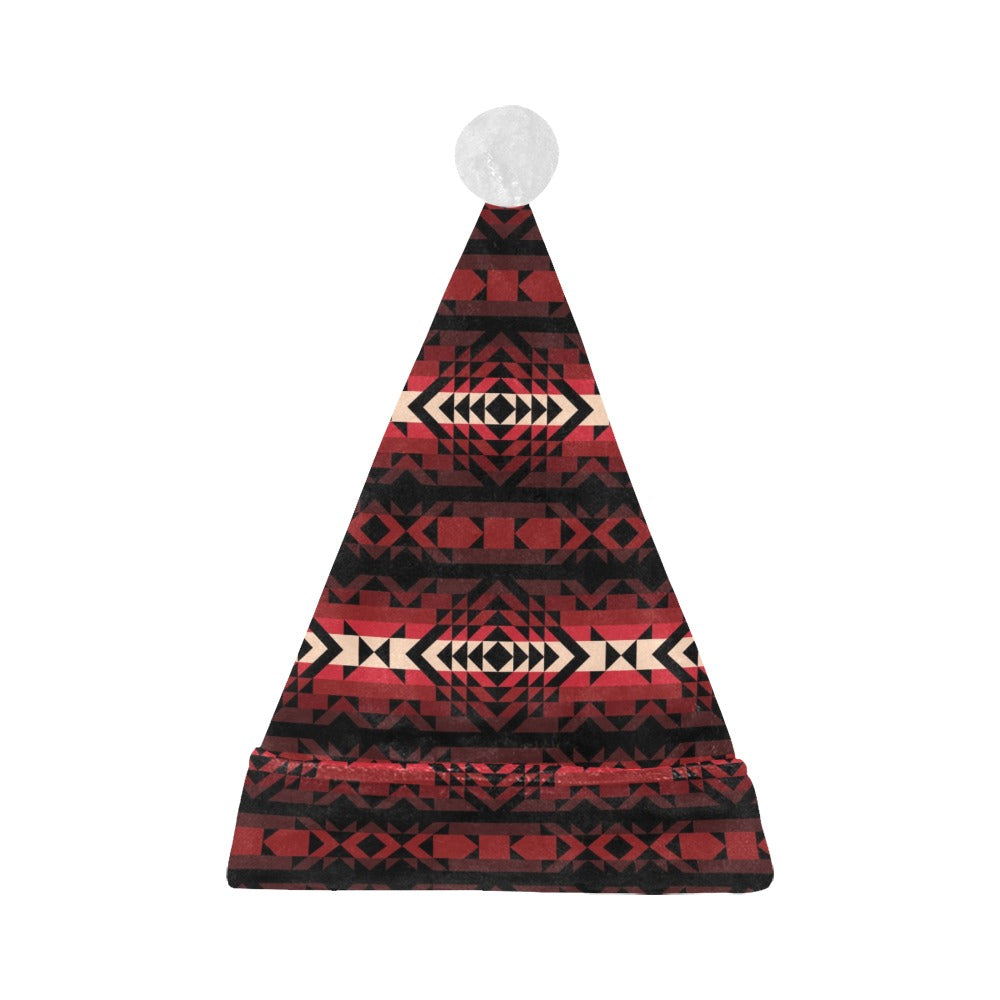 Black Rose Santa Hat
