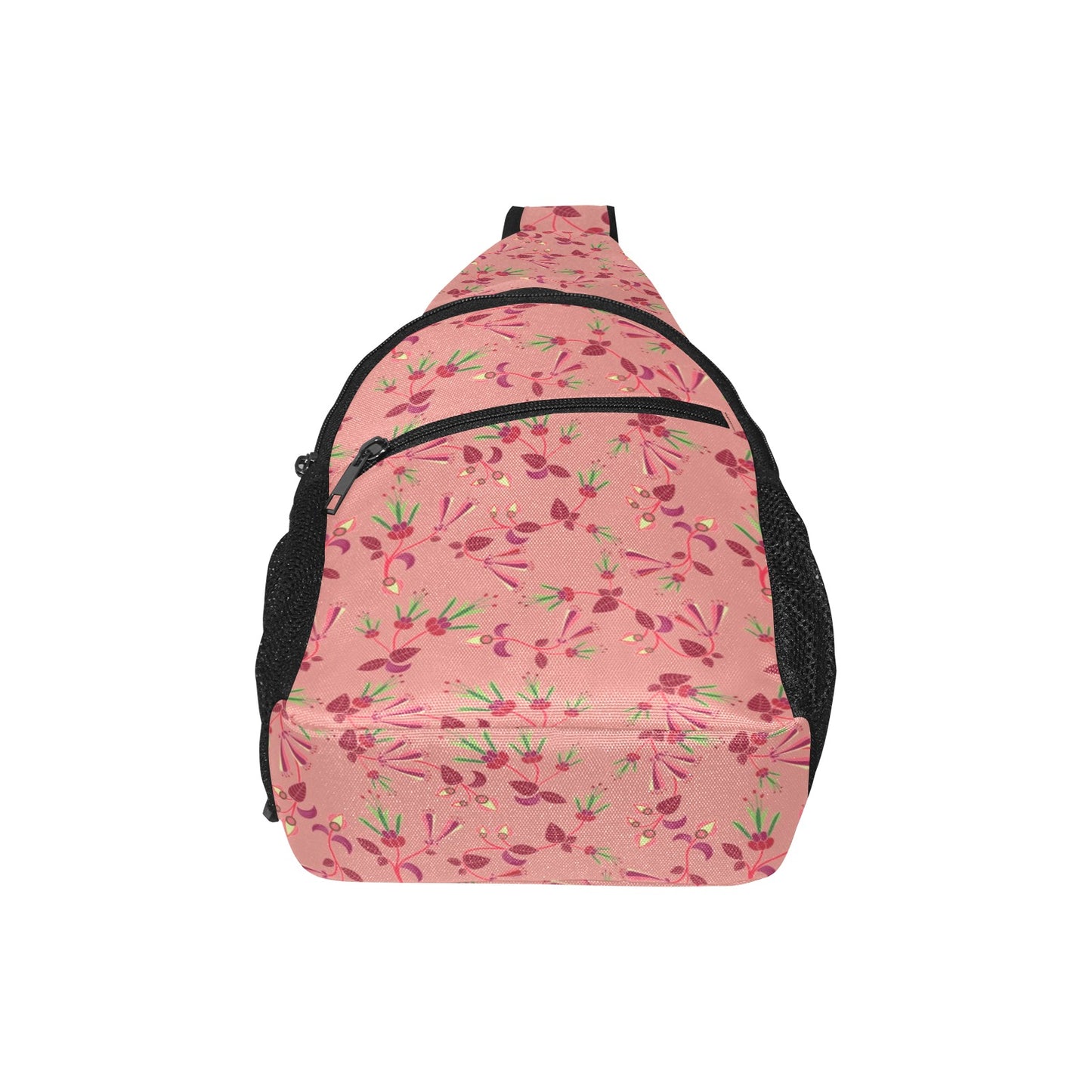 Swift Floral Peach Rouge Remix Chest Bag