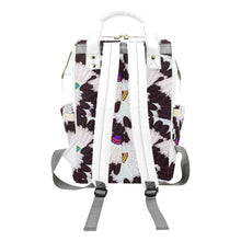 Load image into Gallery viewer, Eagle Feather Fans Multi-Function Diaper Backpack/Diaper Bag
