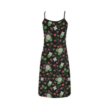 Load image into Gallery viewer, Strawberry Dreams Midnight Alcestis Slip Dress
