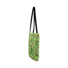 Load image into Gallery viewer, LightGreen Yellow Star Reusable Shopping Bag
