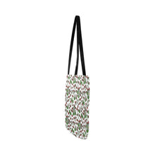 Load image into Gallery viewer, Strawberry Dreams White Reusable Shopping Bag
