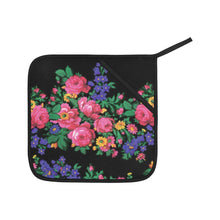 Load image into Gallery viewer, Kokum&#39;s Revenge Black Oven Mitt &amp; Pot Holder
