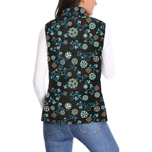 Load image into Gallery viewer, Ocean Bloom Women&#39;s Padded Vest Jacket
