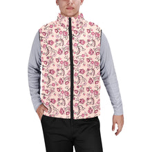 Load image into Gallery viewer, Floral Amour Men&#39;s Padded Vest Jacket
