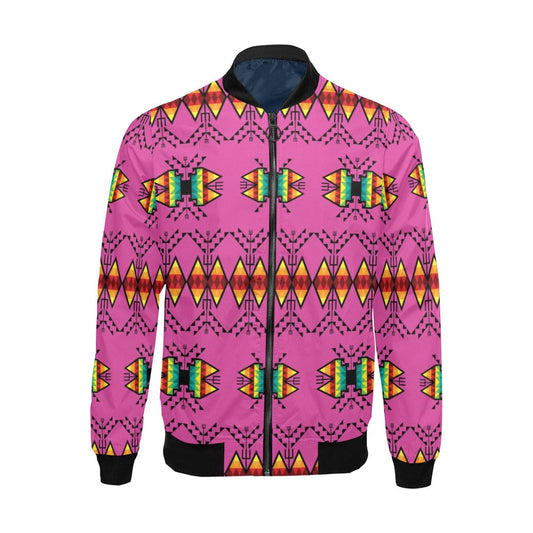 Sacred Trust Pink Bomber Jacket