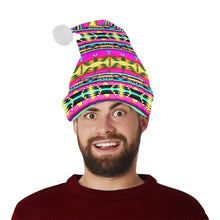 Load image into Gallery viewer, Between the Sunset Mountains Santa Hat
