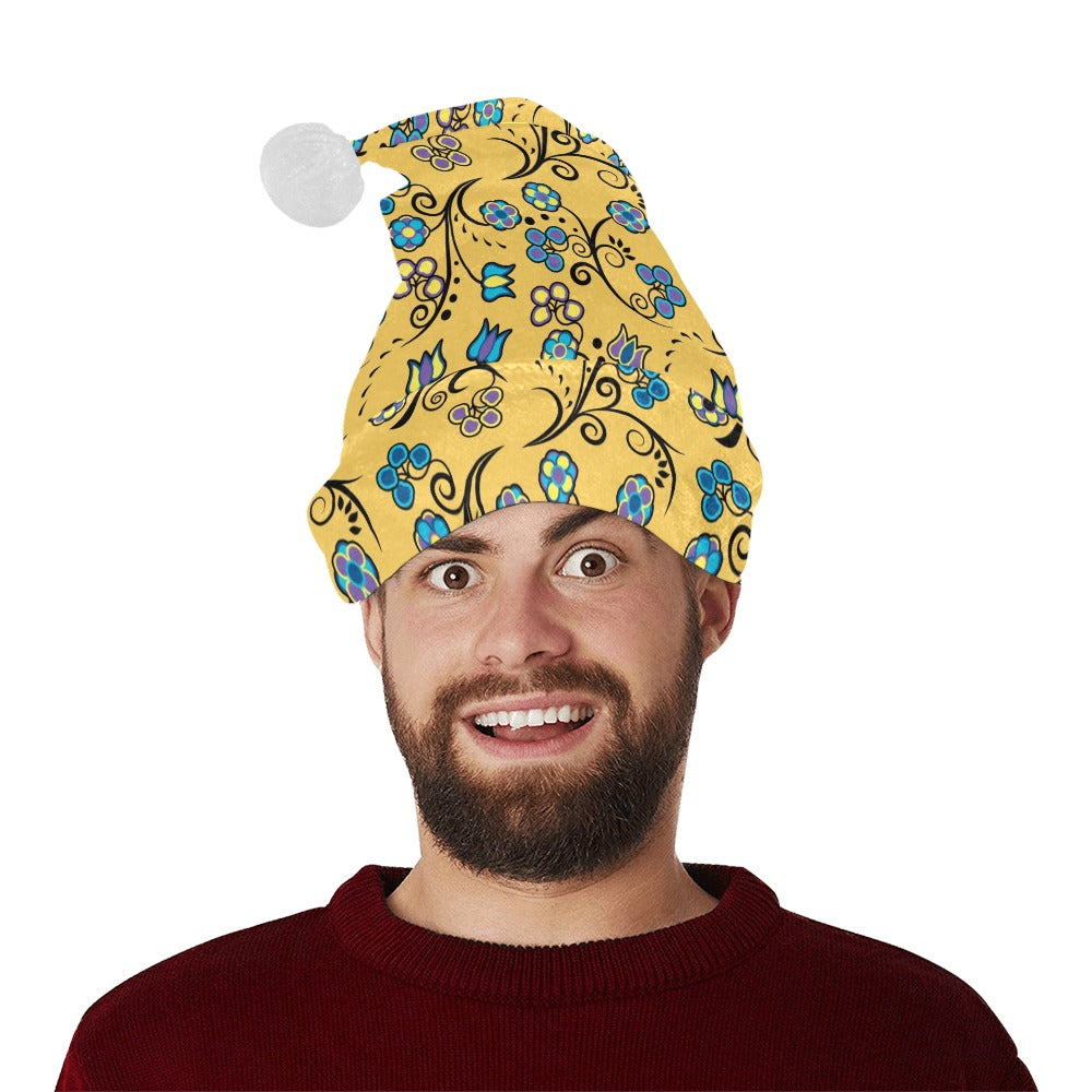 Blue Trio Tuscan Santa Hat
