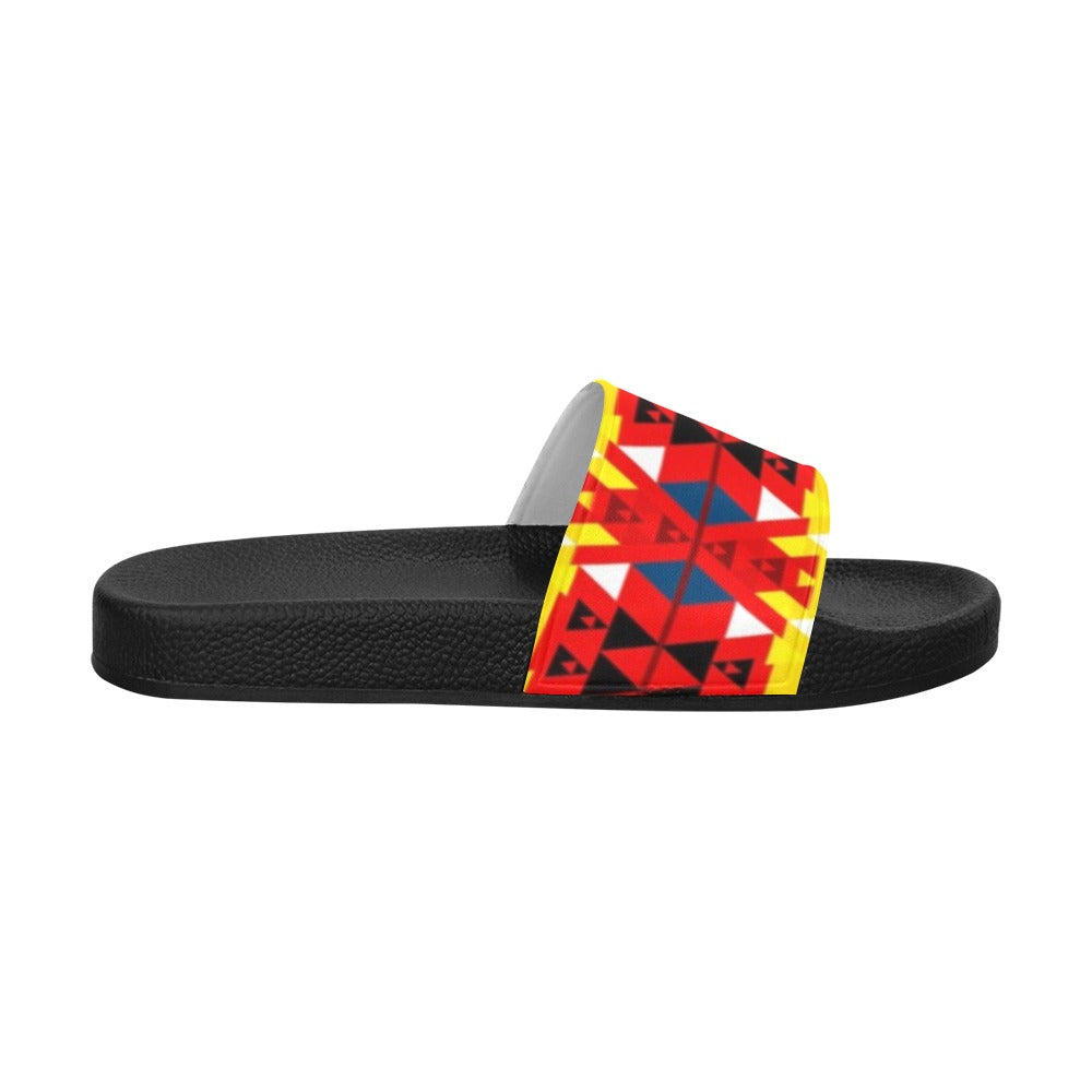 Writing on Stone Enemy Retreat Slide Sandals